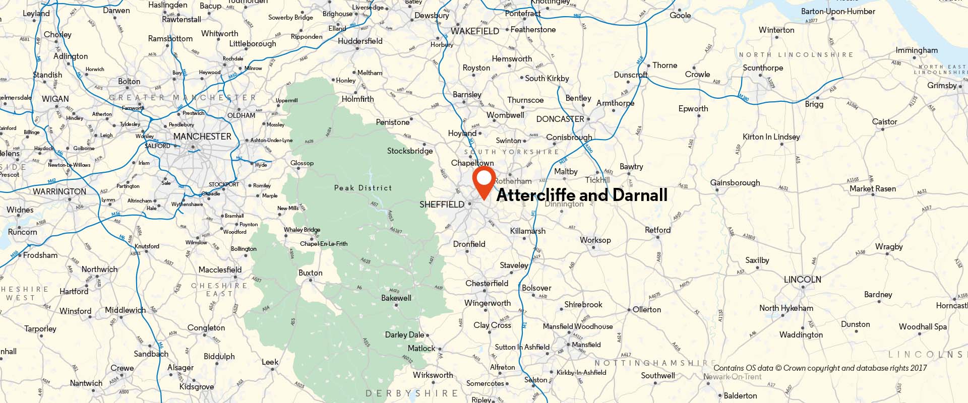 Attercliffe and Darnall CoM location