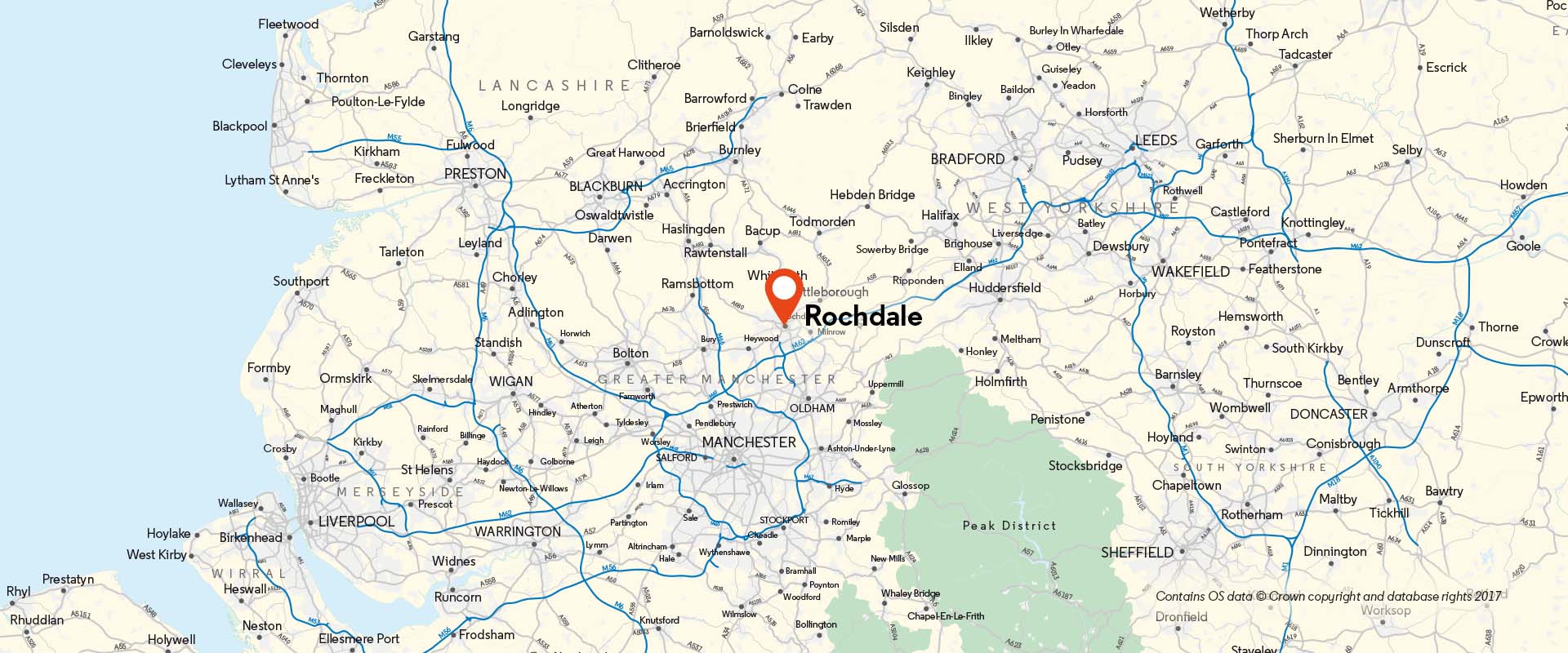 Rochdale CoM location