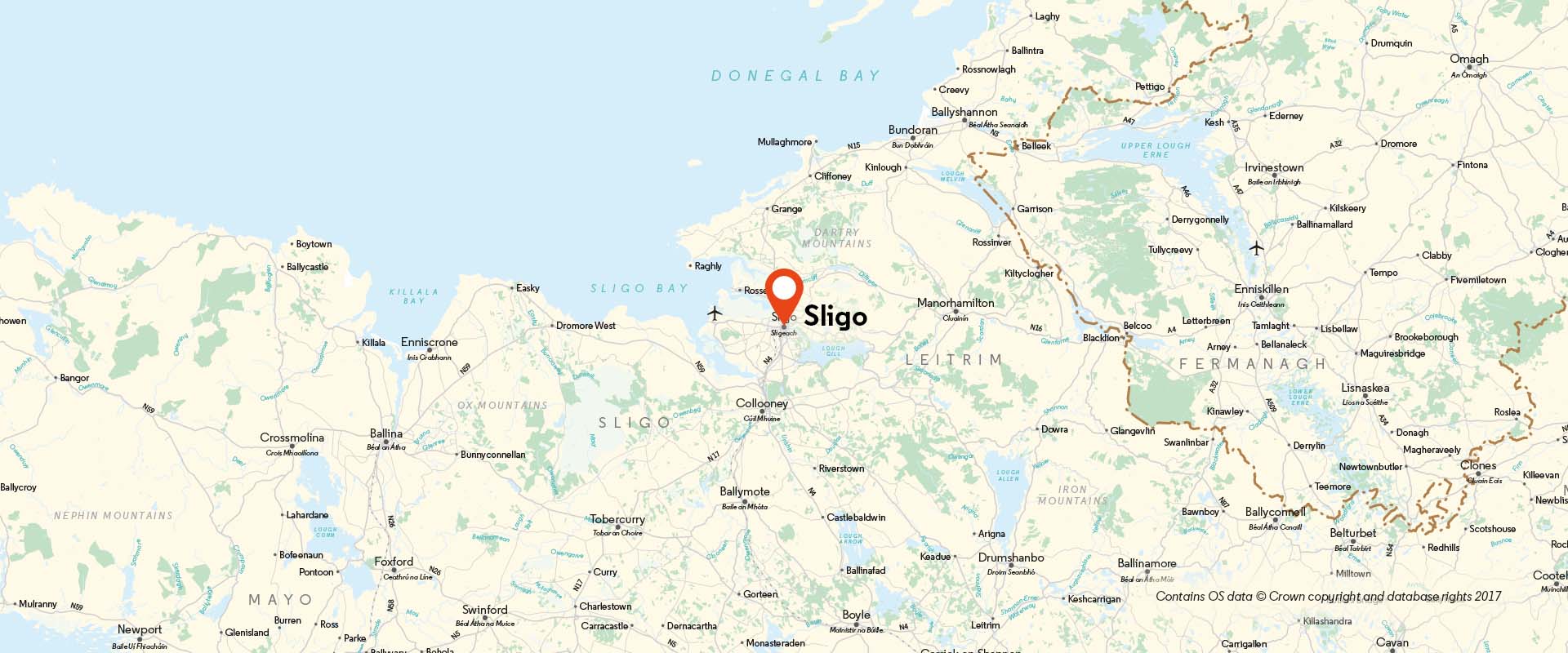 Sligo CoM location