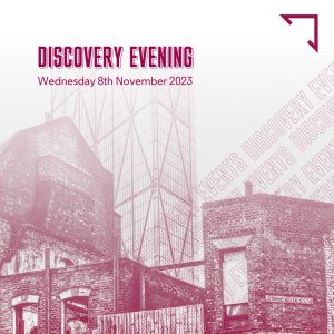 F) Wednesday 8th November 2023 Discovery Evening